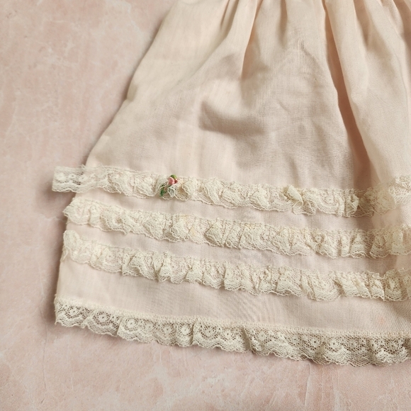 BABY BLISS x VINTAGE ruffle‎ dress size M infant - Picture 6 of 8